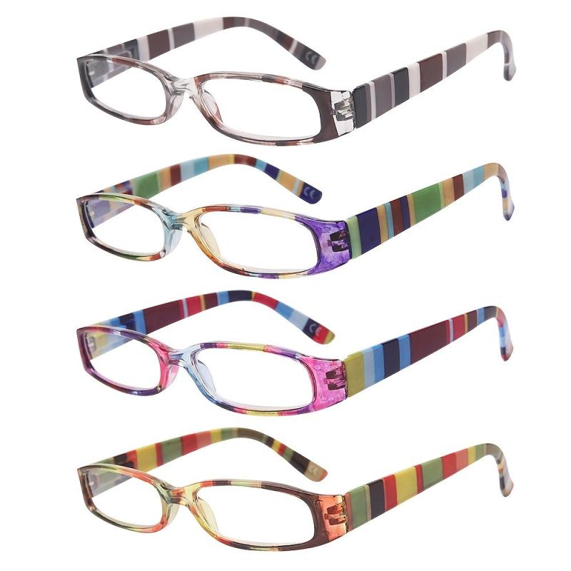 1pc Reading Glasses Fruit Stripe Gum Readers Pattern Random