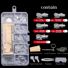 Glasses Accessories: Nose Pads, Screw Lock, Repair Kit