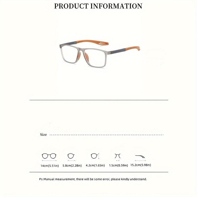Sports Style Reading Glasses Light Resistant Funky Glasses