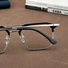 Double Beam Light Blocking Reading Glasses for Daily Use