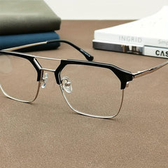 Double Beam Light Blocking Reading Glasses for Daily Use