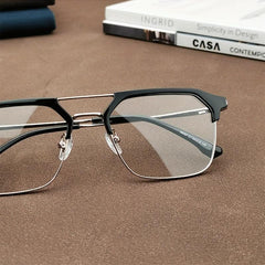Double Beam Light Blocking Reading Glasses for Daily Use