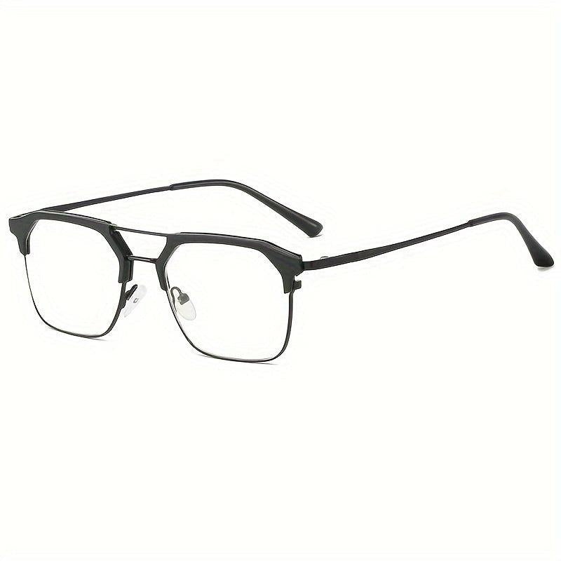Double Beam Light Blocking Reading Glasses for Daily Use