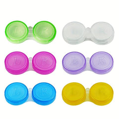 Multicolor Lens Case Bulk Eye Lense Holder Container Travel Box