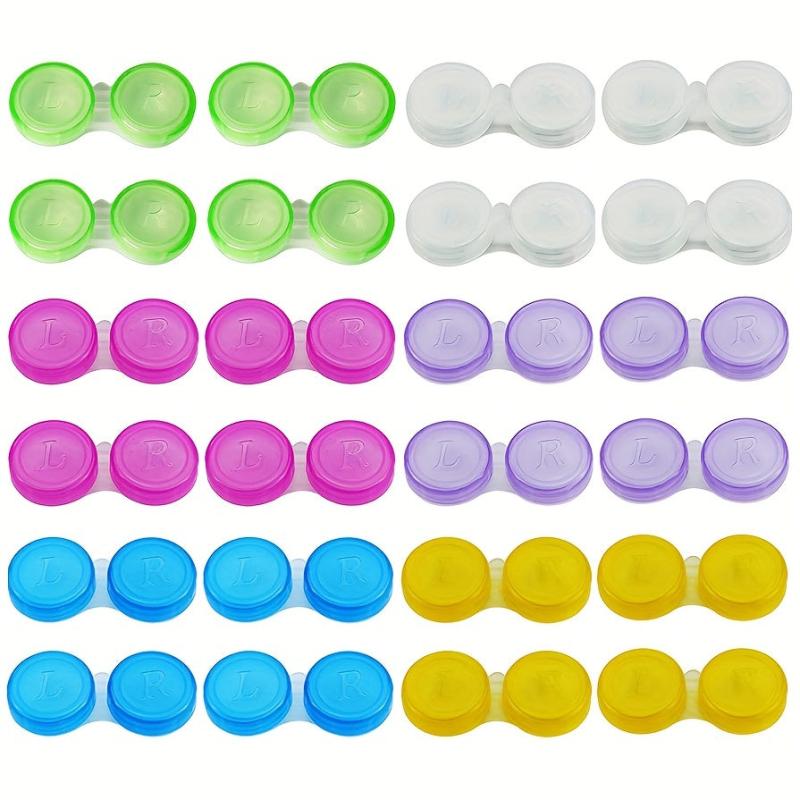 Multicolor Lens Case Bulk Eye Lense Holder Container Travel Box