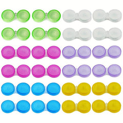 Multicolor Lens Case Bulk Eye Lense Holder Container Travel Box