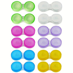 Multicolor Lens Case Bulk Eye Lense Holder Container Travel Box
