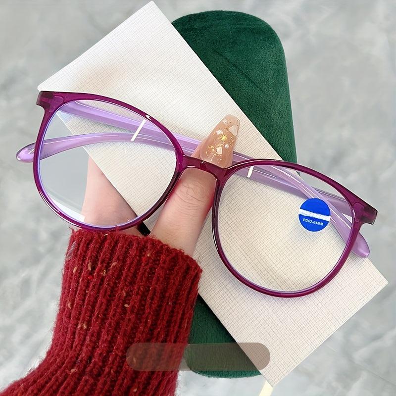 Light Blocking Glasses Clear Lens For Women & Men Reduce Glare