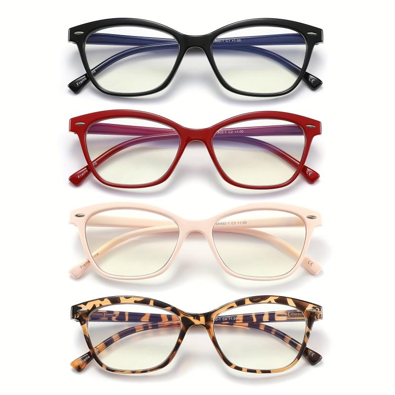 Women's Light Blocking Computer Readers Anti Glare Eyeglasses