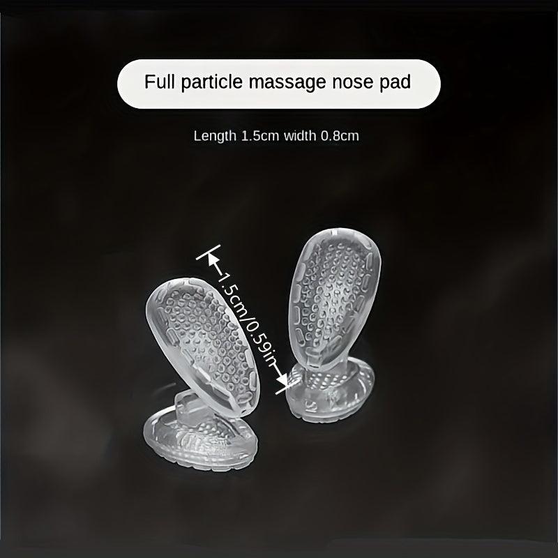 5 Pairs Anti-Skid Air Nose Pad for Glasses Silicone Soft Nose Bridge Bracket