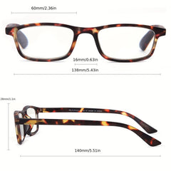 Anti Light Presbyopia Glasses With Spring Hinges Computer Game Reader