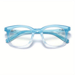 Women's Spring Hinged Light Blocking Reading Glasses