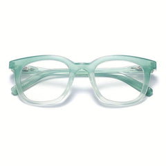 Women's Spring Hinged Light Blocking Reading Glasses