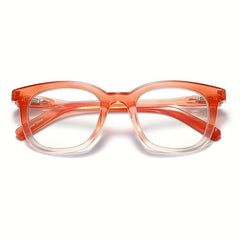Women's Spring Hinged Light Blocking Reading Glasses