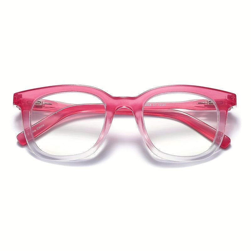 Women's Spring Hinged Light Blocking Reading Glasses