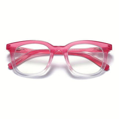 Women's Spring Hinged Light Blocking Reading Glasses