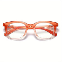 Women's Spring Hinged Light Blocking Reading Glasses