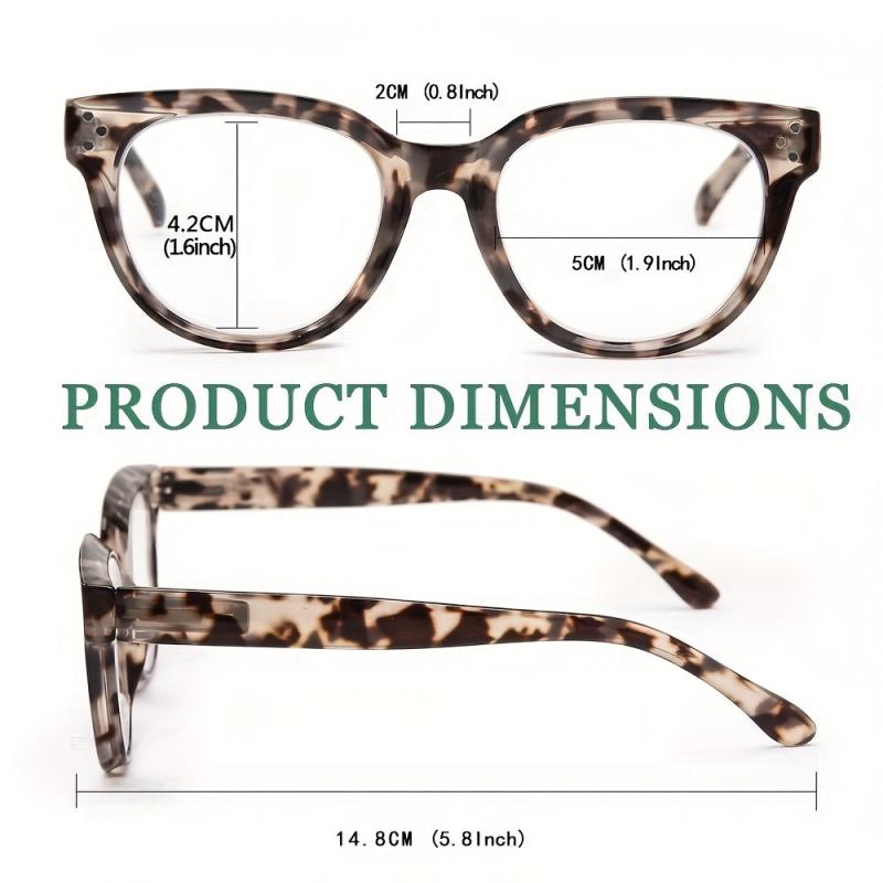 Light Blocking Reading Glasses Oversized for Women Men