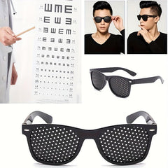 Pinhole Glasses Stenopeic Eyeglasses Anti Light Glasses