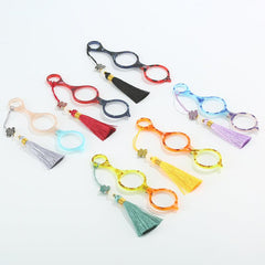 Foldable Presbyopia Reading Glasses Frame Handheld PC Unisex Men Women 1.0-4.0
