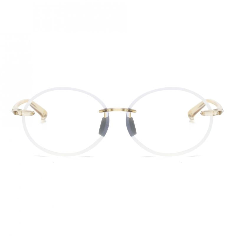 Colorful Rimless Frame Reading Glasses for Elderly Men Women