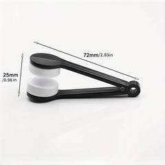5pc Glasses Cleaning Kit Microfiber Cloth Brush & More Spotless Eyeglasses