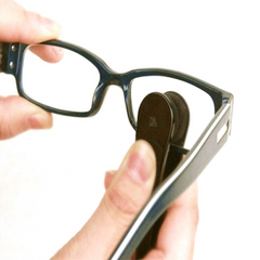 5pc Glasses Cleaning Kit Microfiber Cloth Brush & More Spotless Eyeglasses