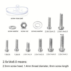 Complete Glasses Repair Kit - Fix Your Glasses Watches & Eyewear
