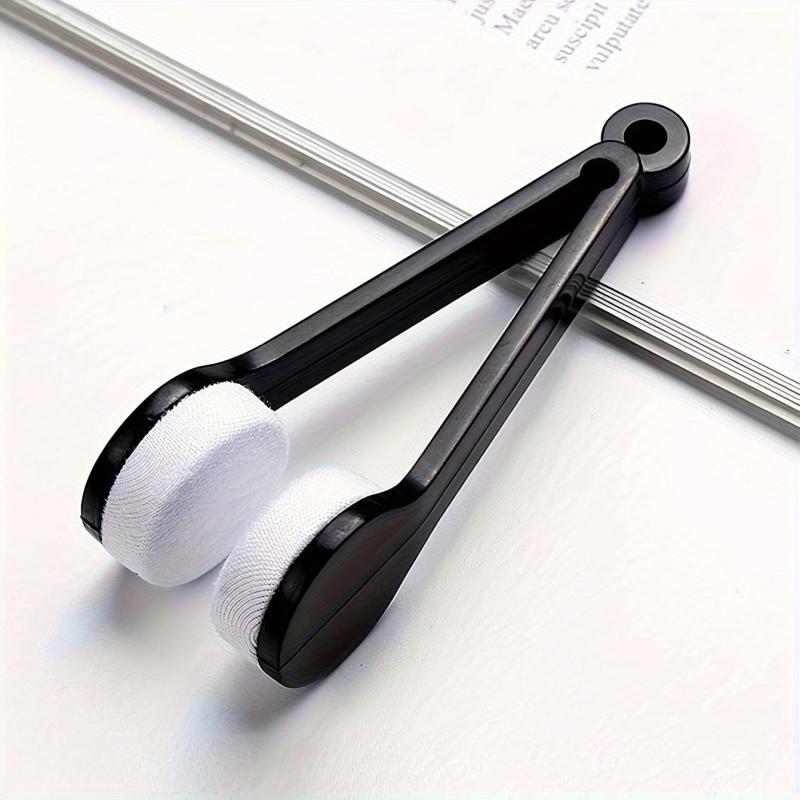2pcs Portable Mirror Cloth Glasses Wipe, Non-Harming Lens Cleaning Wipe