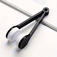 2pcs Portable Mirror Cloth Glasses Wipe, Non-Harming Lens Cleaning Wipe