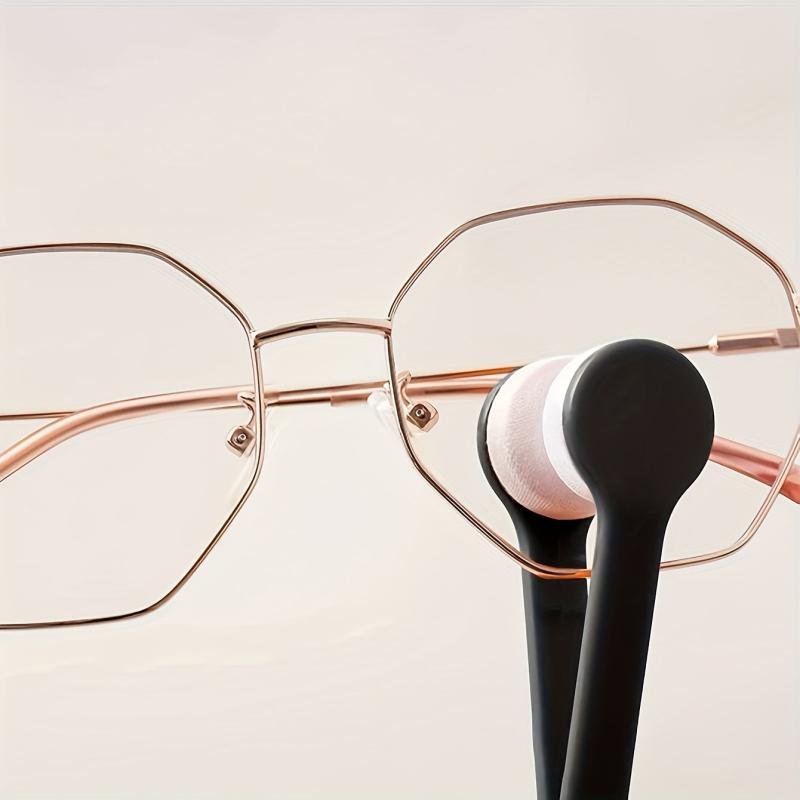 2pcs Portable Mirror Cloth Glasses Wipe, Non-Harming Lens Cleaning Wipe