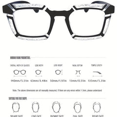 5pcs Youthful Fashionable Presbyopic Glasses with Spring Hinges