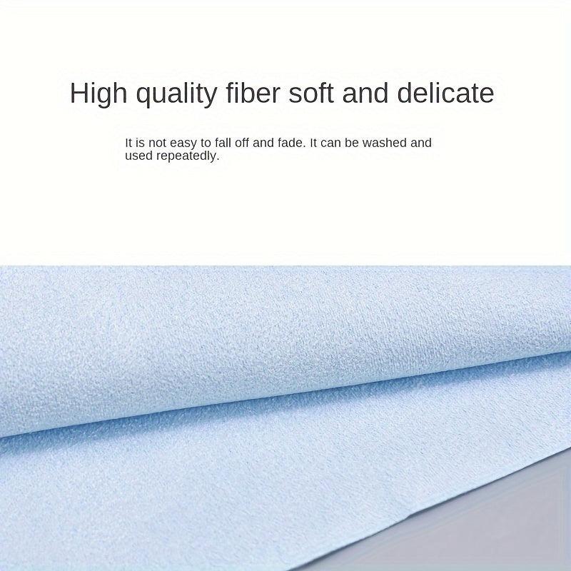 10pcs Deer Velvet Eyewear Cloth for Phone Screen & Camera Lens