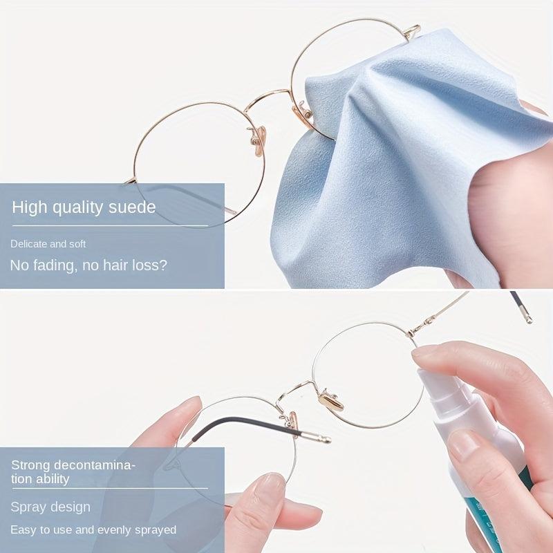 10pcs Deer Velvet Eyewear Cloth for Phone Screen & Camera Lens