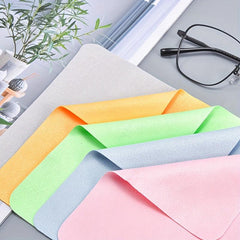 10pcs Deer Velvet Eyewear Cloth for Phone Screen & Camera Lens