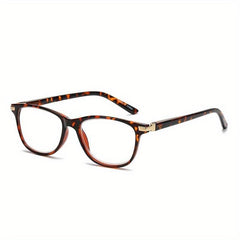 Stylish Unisex Reading Glasses Spring Hinges Full Frame Plastic Glasses