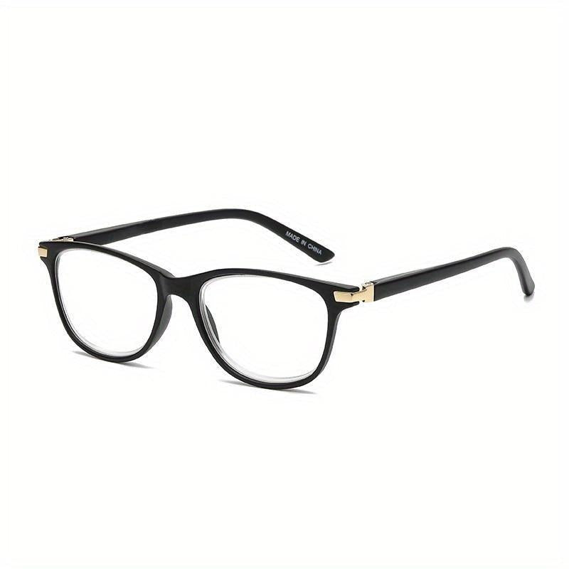 Stylish Unisex Reading Glasses Spring Hinges Full Frame Plastic Glasses