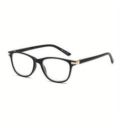 Stylish Unisex Reading Glasses Spring Hinges Full Frame Plastic Glasses