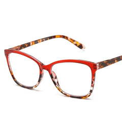 Colorful Lens Ladies Readers Spring Hinge Eyeglasses
