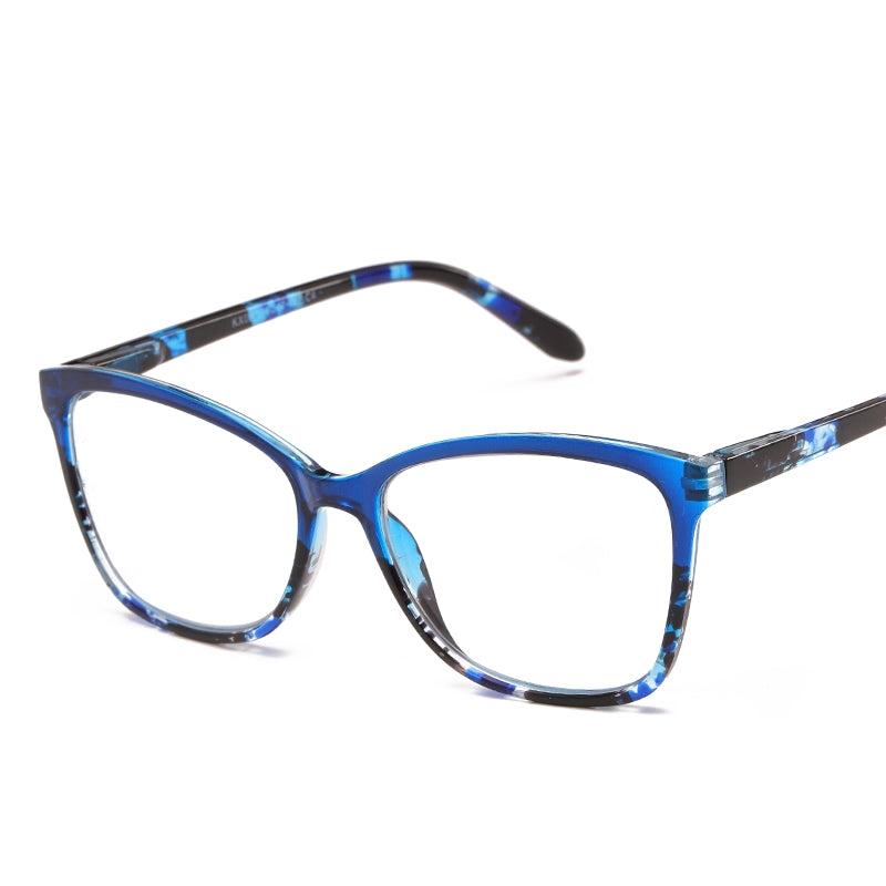 Colorful Lens Ladies Readers Spring Hinge Eyeglasses