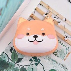 Cartoon Dog Lens Case Travel Kit for Eye Care