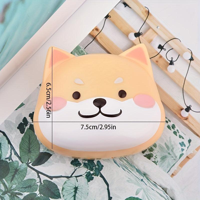 Cartoon Dog Lens Case Travel Kit for Eye Care