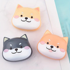 Cartoon Dog Lens Case Travel Kit for Eye Care
