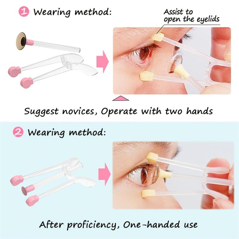 Lens Wearer Silicone Suction Stick Beauty Pupils Wear Picking Tool