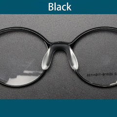Colorful U Silicone One Piece Saddle Glasses Soft Nose Pads