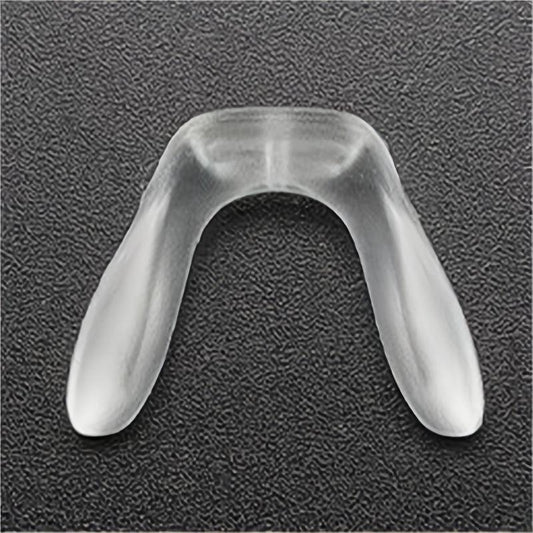 Colorful U Silicone One Piece Saddle Glasses Soft Nose Pads