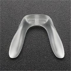 Colorful U Silicone One Piece Saddle Glasses Soft Nose Pads