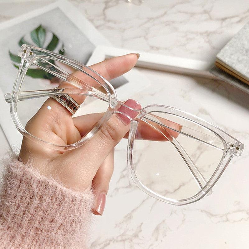 Anti Light Glasses Square Frame for E Sports & Office Workers