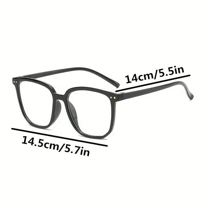 Anti Light Glasses Square Frame for E Sports & Office Workers