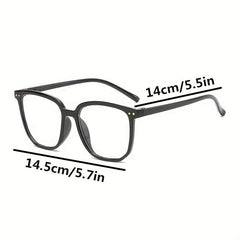 Anti Light Glasses Square Frame for E Sports & Office Workers